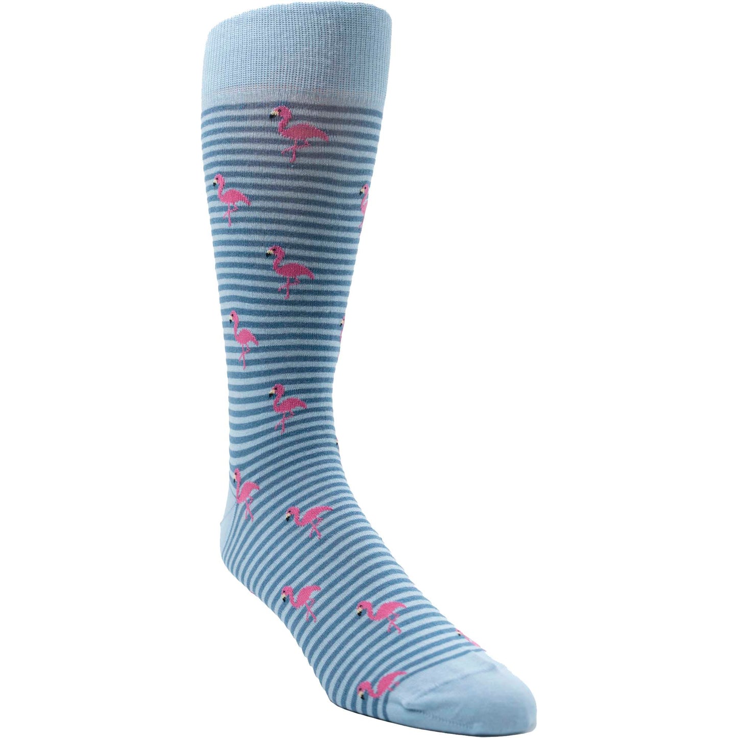 Flamingo Stripe Sock