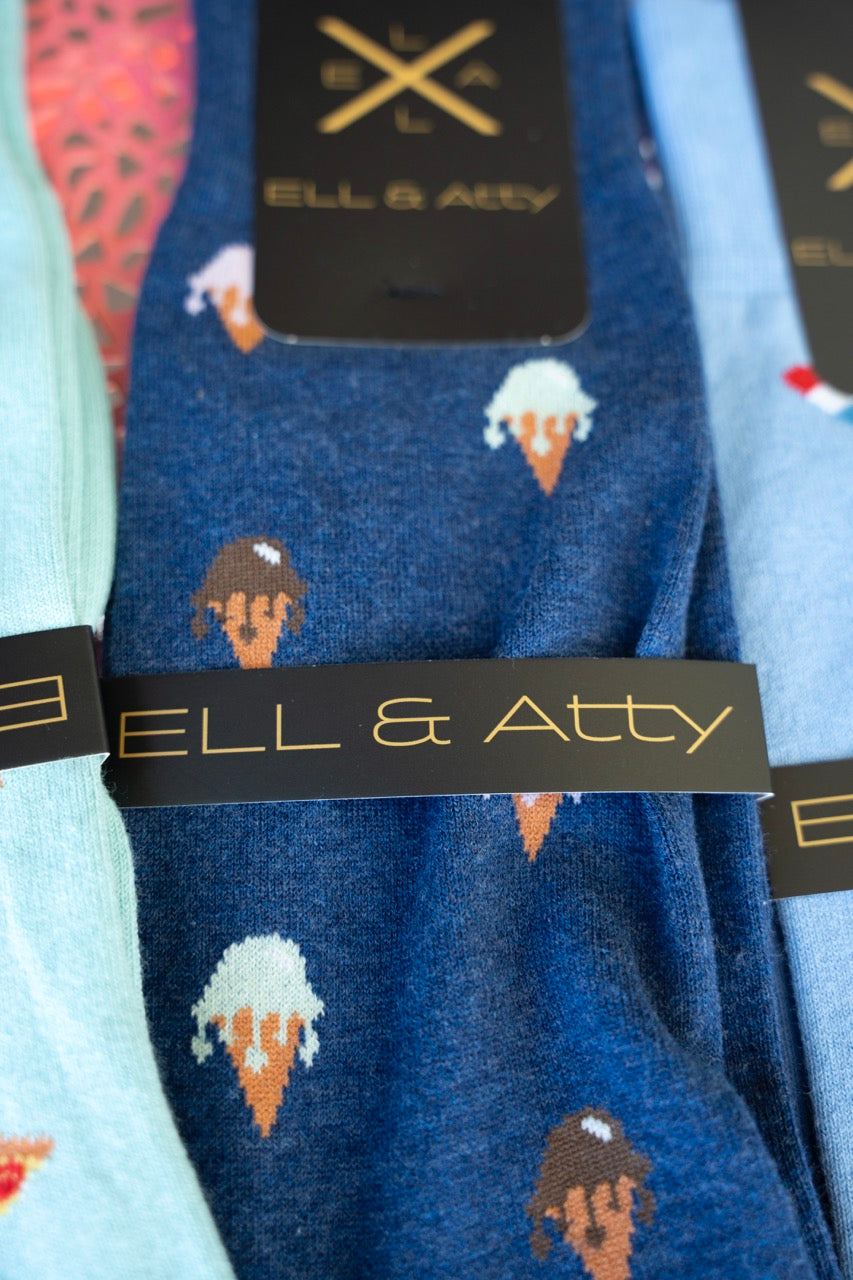Ice Cream Cone Socks