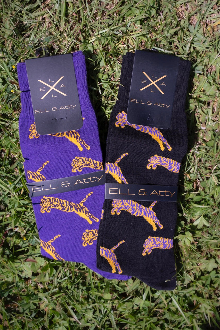 Leaping Tiger Sock