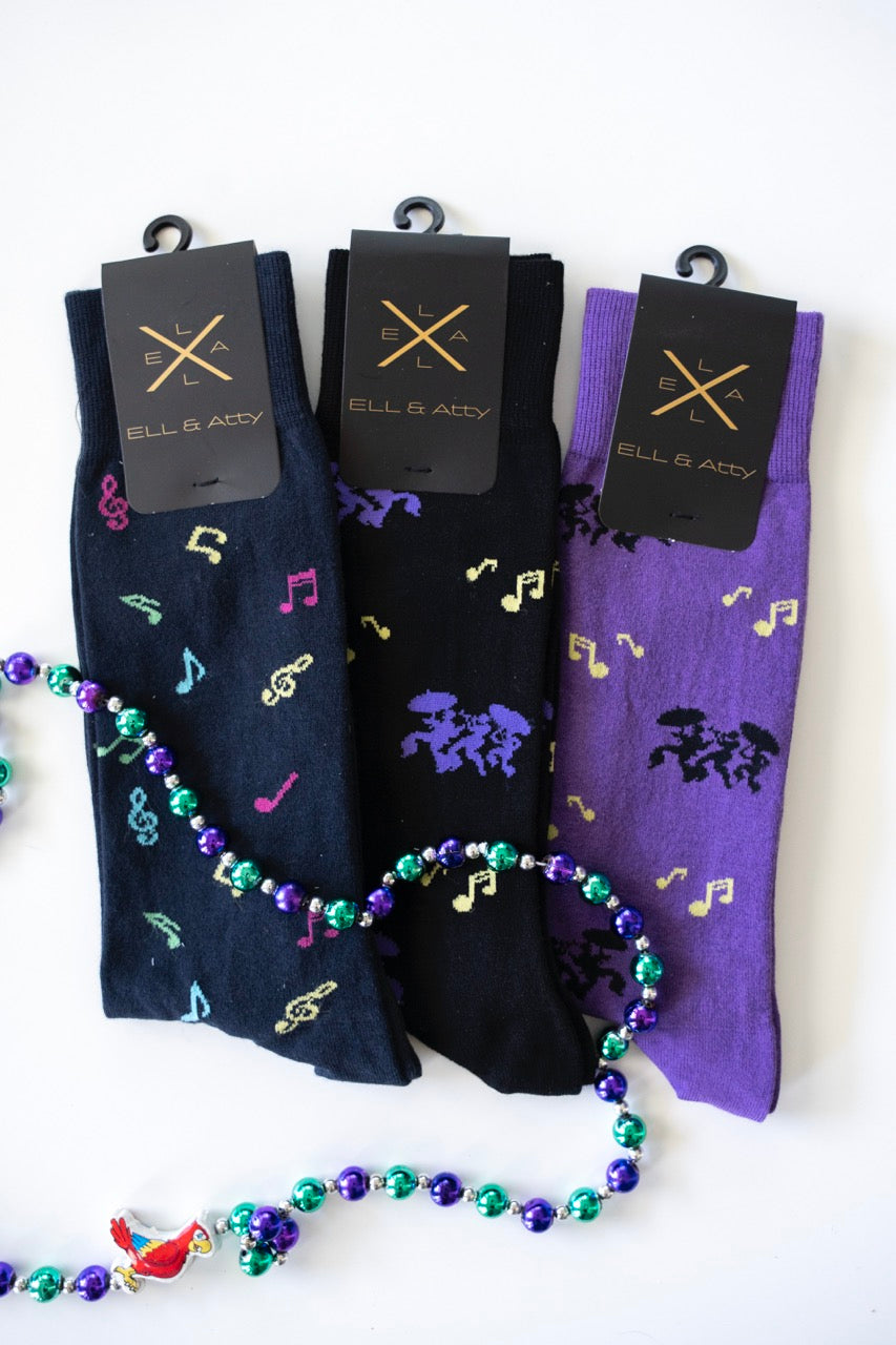 Music Notes Sock