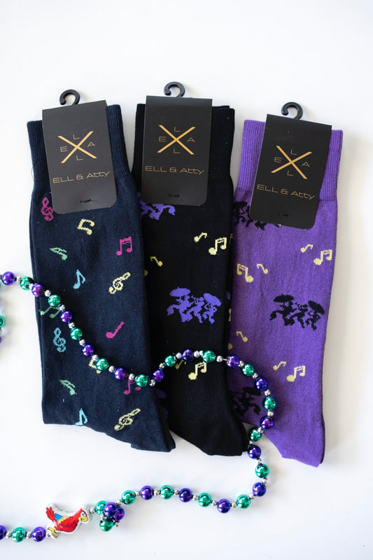 Music Notes Sock