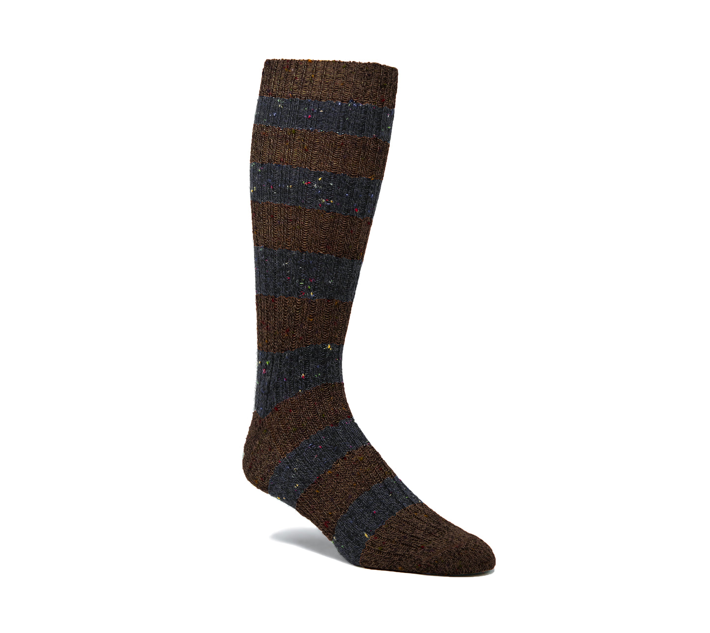 Alpaca Donegal Stripe Sock
