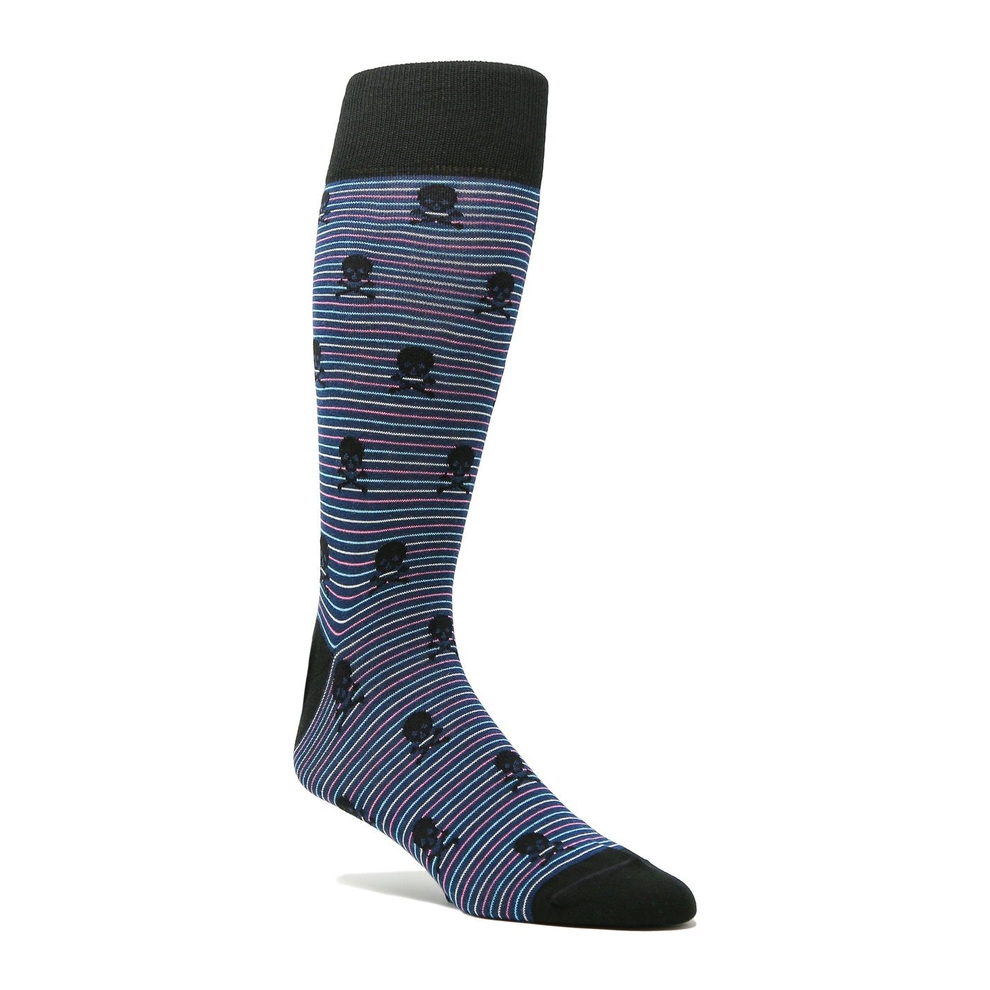 Skull Stripe Sock