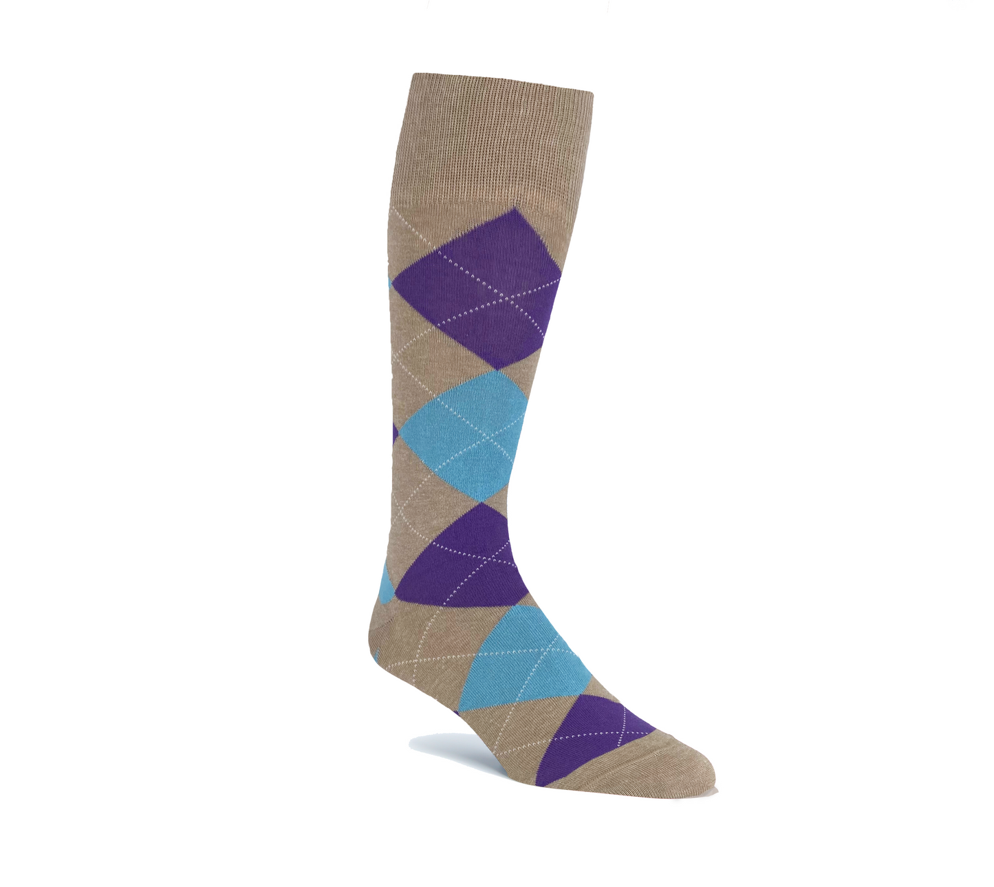 Spring Argyle Sock
