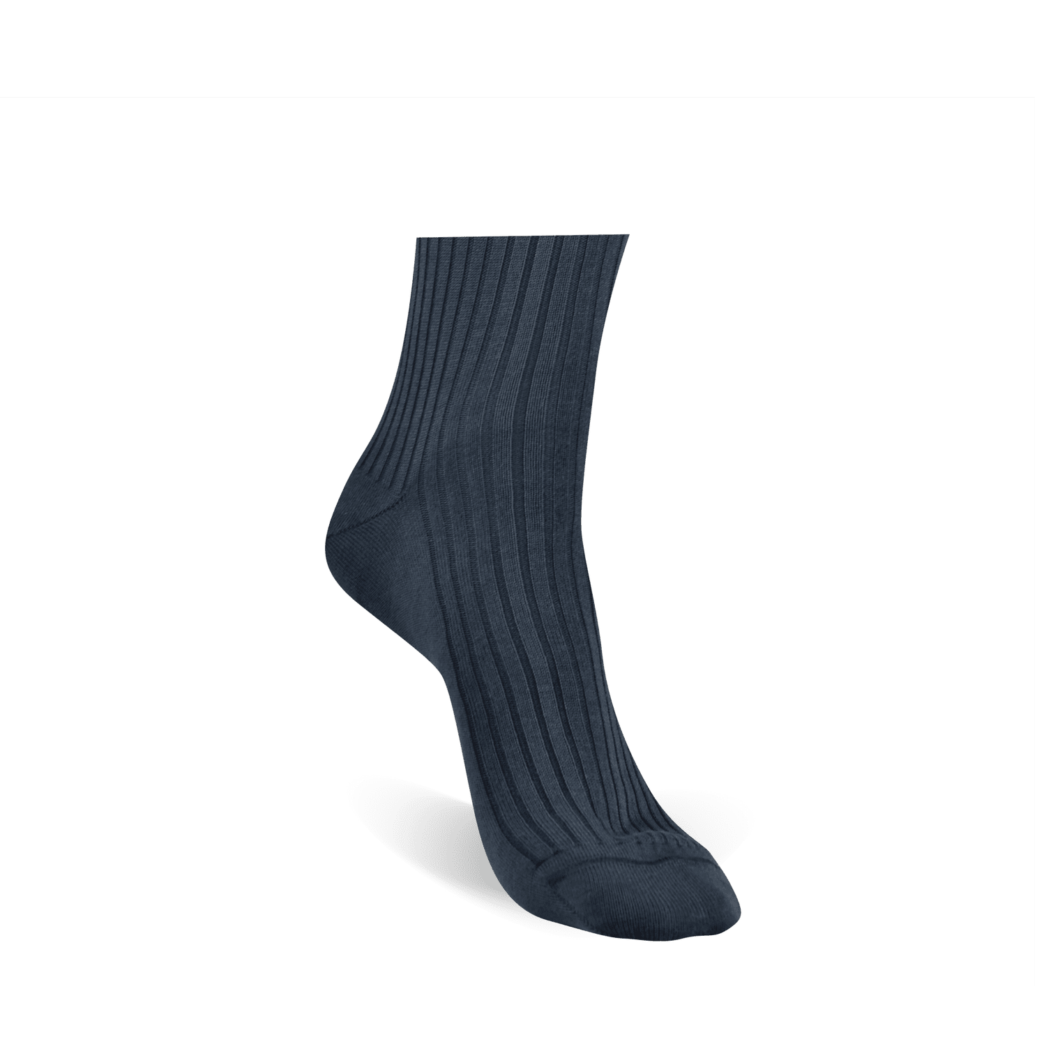 Byford London Island Rib Pima Cotton Dress Socks | Mid Calf & Over The Calf | ELL & Atty Navy / Mid-Calf Byford London Island Rib Pima Cotton Dress Socks | Mid Calf & Over The Calf | ELL & Atty Navy / Mid-Calf