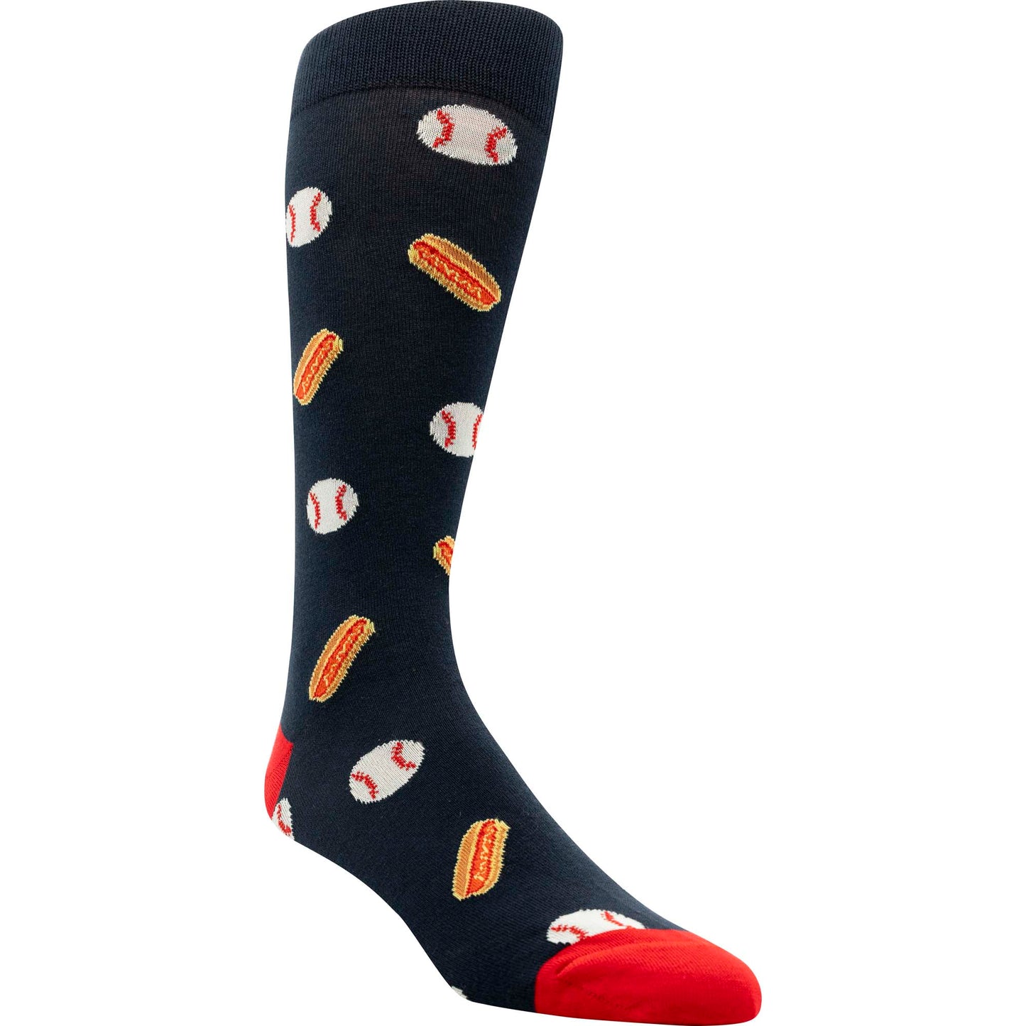 Baseball & Hot Dog Sock