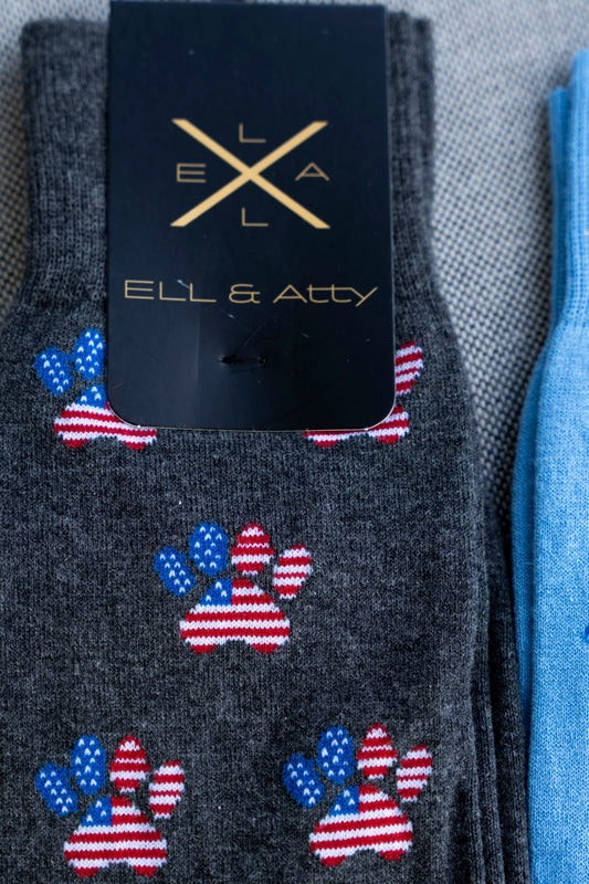 Patriotic Paw Sock