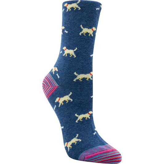 Women's Dog & Bone Sock