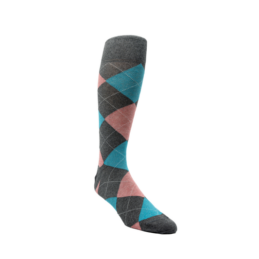 Spring Argyle Sock