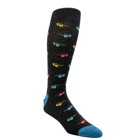 Rainbow Sunglasses Sock