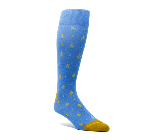 Royal Fleur De Lis Sock