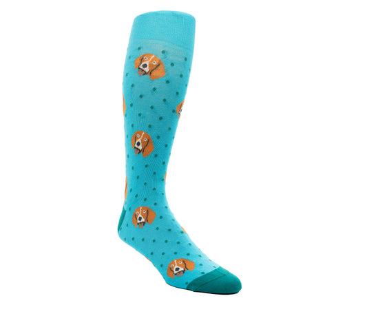 Happy Dog Dots Sock