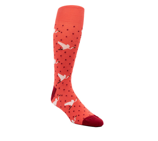 Egret Dots Sock