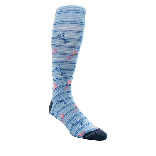 Martini Stripe Sock