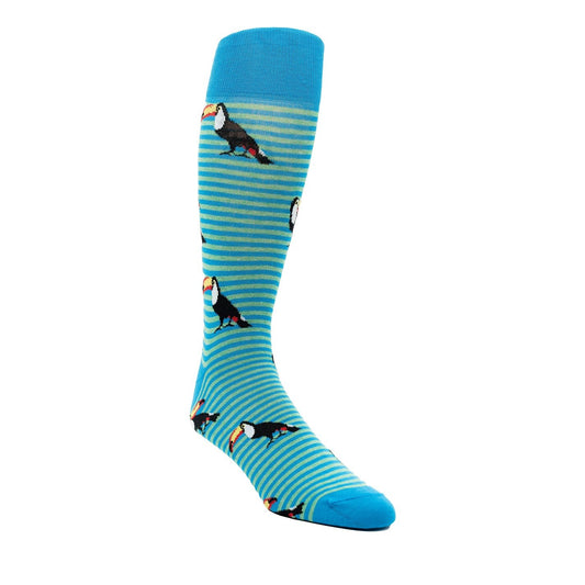 Toucan Stripe Sock