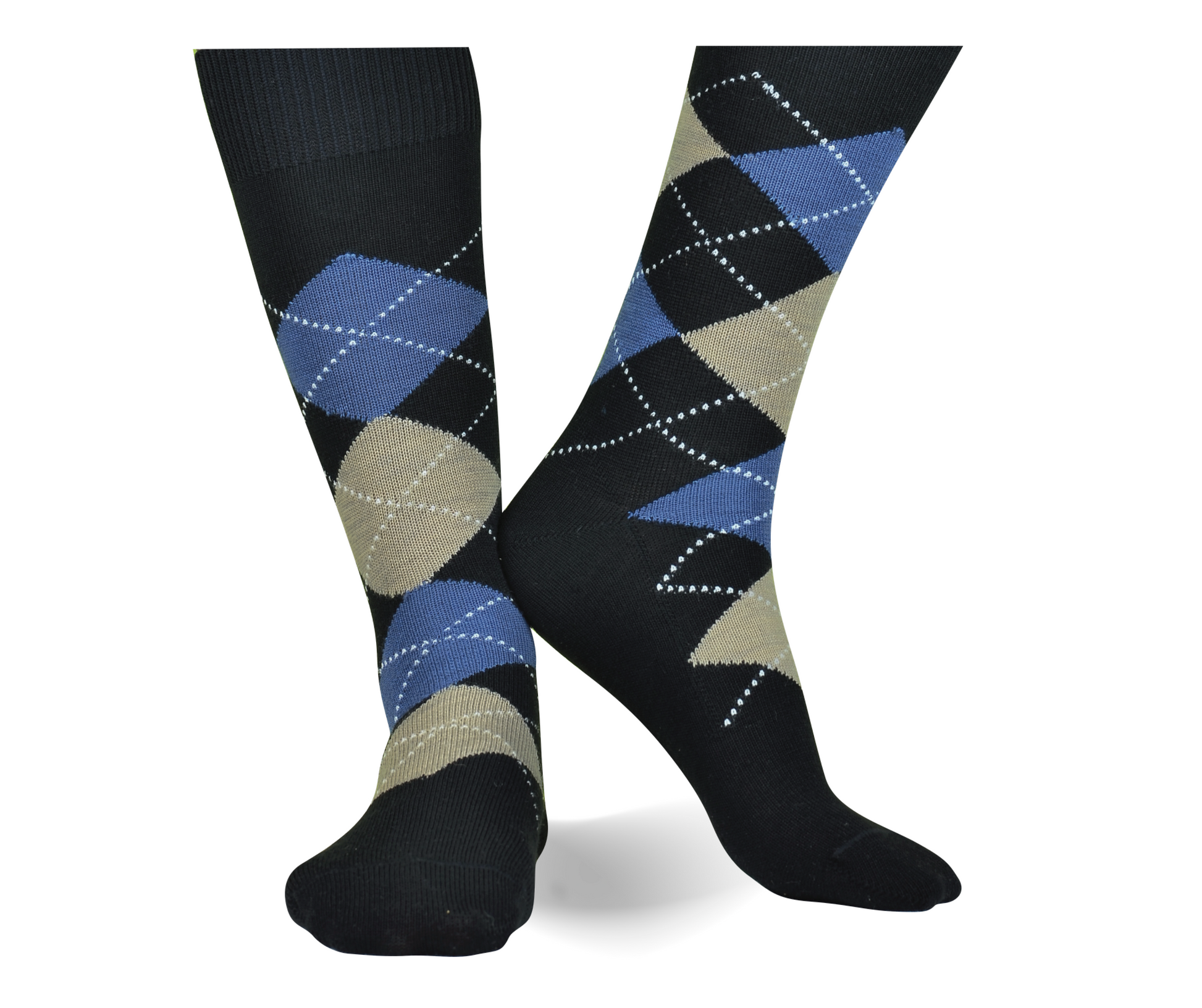 Classic Argyle Byford Dress Socks | Superwash Merino Wool | Premium Quality